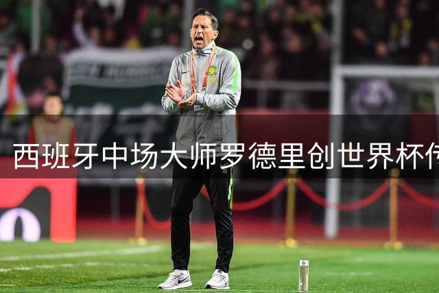 西班牙中场大师罗德里创世界杯传球新纪录 756次精准传递冠绝群雄
